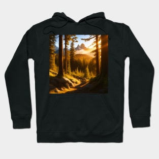 Pine Forest in the Northwest United States Hoodie